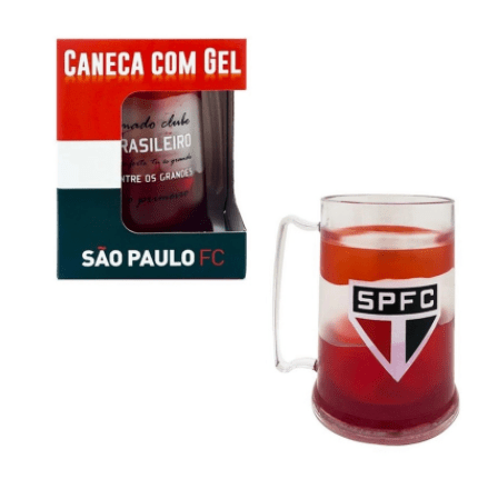 CANECA GEL 300 ML SÃO PAULO LUVA COM 1