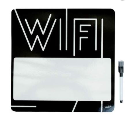 IMA DE NOTAS COM MARCADOR - SENHA WIFI