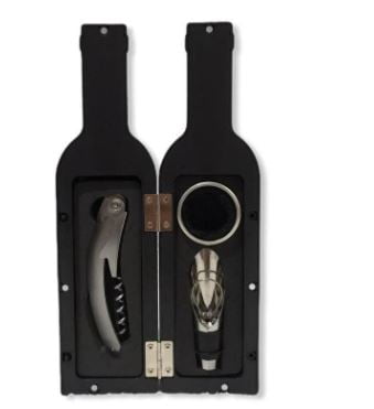 KIT VINHO 3PC GARRAFA