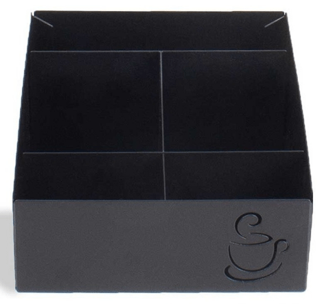 SUPORTE DE AÇO DE MESA ORGANIZADOR PEQUENO PRA CAFÉ