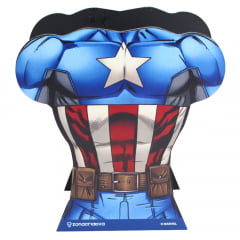 PORTA LAPIS FORMATO CAPITAO AMERICA