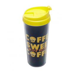 COPO TERMICO PLASTICO WB HB TWEETY COFFEE SWEET PR