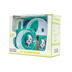 KIT ALIMENTACAO PBEBES 5 PÇS / VERDE