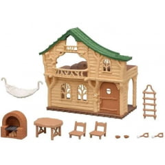 SYLVANIAN CABANA NO LAGO