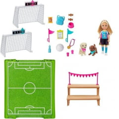 BARBIE EXPLORAR E DESCOBRIR CHELSEA FUTEBOL 