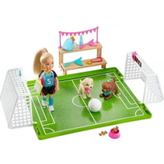 BARBIE EXPLORAR E DESCOBRIR CHELSEA FUTEBOL 