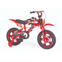 BIKE MOTO CROSS VERMELHA ARO 16