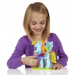 Play Doh-my Little Pony Pônei E Penteados Rainbow Dash Hasbro B0011