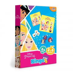 Jogo Bingo Princesas Disney Brinquedo Educativo Toyster