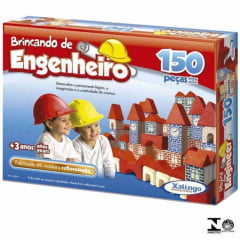 BRINCANDO DE ENGENHEIRO 150 PCS