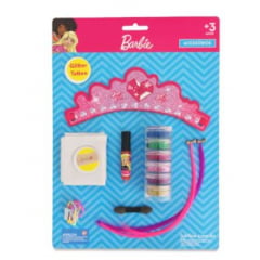 CARTELA GLITTER TATTOO BARBIE