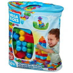 DCH63 MEGA BLOCKS SACOLA 80 PCS  82347