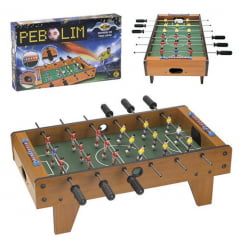 JOGO PEBOLIM MADEIRA 69X37X24CM