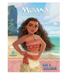 LER E COLORIR DISNEY MOANA