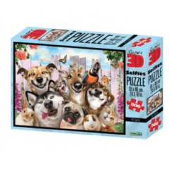 QUEBRA-CABECA SUPER 3D MODELO PET SELFIE COM 500 P