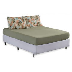 JOGO CAMA VALENCE QUEEN 3 PCS FLORAL ART