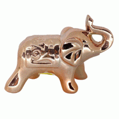 ELEFANTE 10 CM - DOURADO