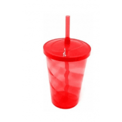 COPO EUPHORIA 700 ML  VERMELHO TRANS
