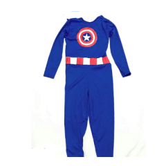 FANTASIA CAPITAO AMERICA INFANTIL M