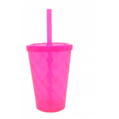 JOY CUP 400 ML  ROSA NEON