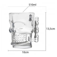 CANECA CHOPP 510ML CAVEIRA