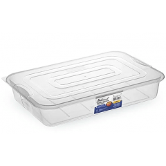 BANDEJA PROFISSIONAL COM TAMPA TRANSPARENTE 7 L