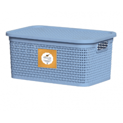 CAIXA RATTAN 2,5 LITROS AZUL CLARO 