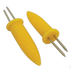 CONJUNTO 10 PEÇAS SEGURADORES DE MILHO AÇO INOX 3X2CM