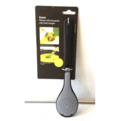 COLHER PARA TEMPEROS PRETA