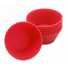 CUPCAKE E MUFFIN FORMAS AVULSAS DE SILICONE 12 UNIDADES