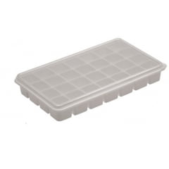 FORMA DE GELO COM TAMPA BIG PLUS BEGE