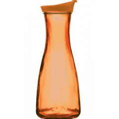 GARRAFA DE VIDRO STYLE 1 LITRO LARANJA