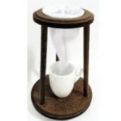 KIT COADOR DE CAFÉ RUSTICO G