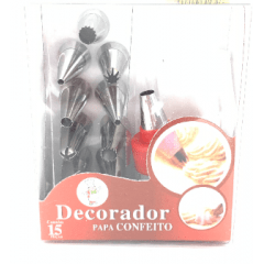 KIT P/DECORADOR PARA CONFEITO