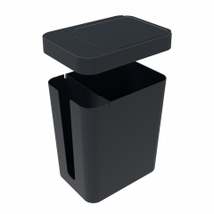 LIXEIRA 5L PRETA
