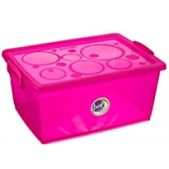 MINI ORGANIZADOR PINK COM TRAVA 400 ML