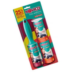 NOVICA CONJ ROLO ADESIVO 2 REFIL 