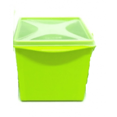 ORGANIZADOR MULTIUSO QUADRADO 600 ML VERDE 