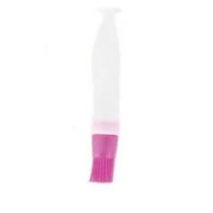 PINCEL PARA UNTAR SILICONE ROSA
