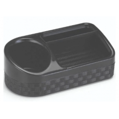 PORTA DETERGENTE RATTAN COM BASE PRETO