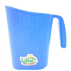 PORTA LEITE DE SAQUINHO 850 ML AZUL