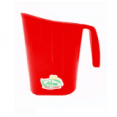 PORTA LEITE DE SAQUINHO 850ML  VERMELHO