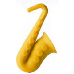 SUPORTE DE SILICONE PARA PANELA AMARELO