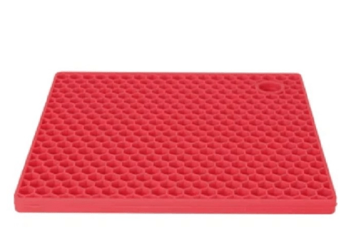 APOIO PANELA SILICONE VERMELHO