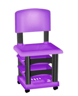 CADEIRA ELEGSIM PPINK PARA MANICURE