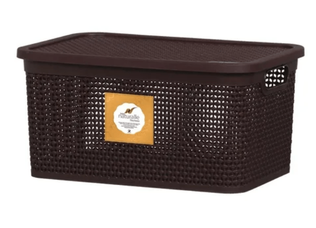 CAIXA RATTAN 2,5 LITROS MARRON