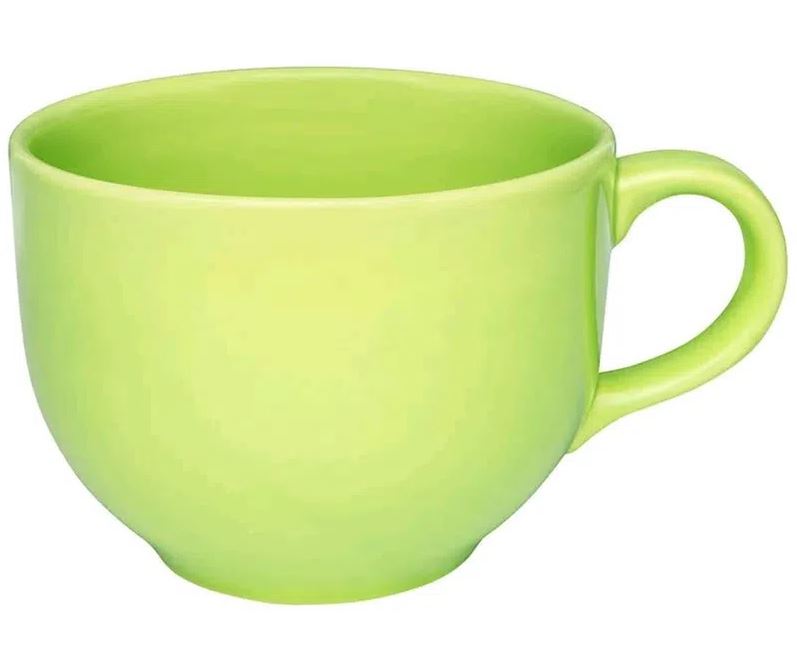 CANECAS JUMBO 740ML VERDE CLARO