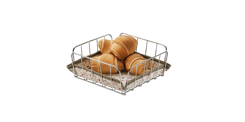 CESTA PARA PAO  QUADRADA