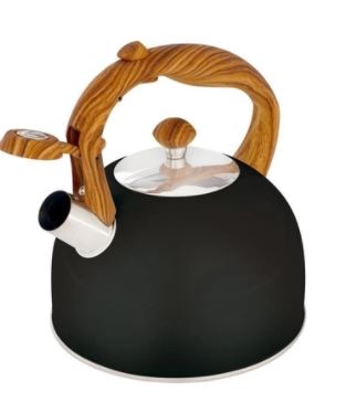 CHALEIRA WOOD 2,5L PRETA 