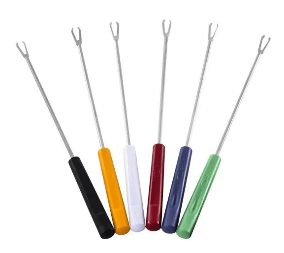 CONJUNTO GARFOS PARA FONDUE/PETISCO 6 PEÇAS 22CM
